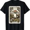 The Frog Tarot Card Mushroom Cottagecore Frog T-Shirt