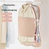 Dustproof Clothing Compression Board Large Capacity Foldable Clothes Dust Cover Space Saving Protective Garment Bag Cover