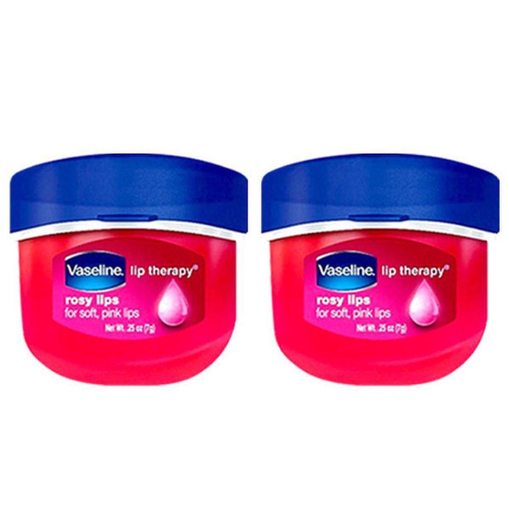 

Unilever Vaseline Lip Balm Essence Lip Care Rosy 7g x 2