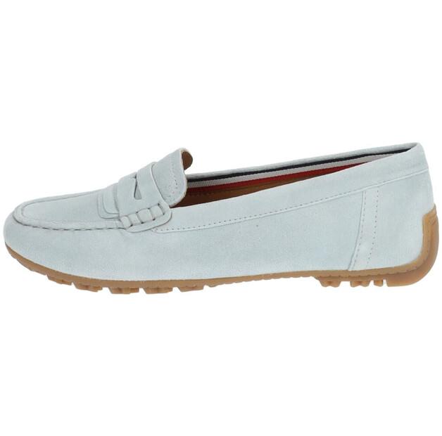 

Женская обувь Geox Mokassin kosmopolis rauleder синие 39