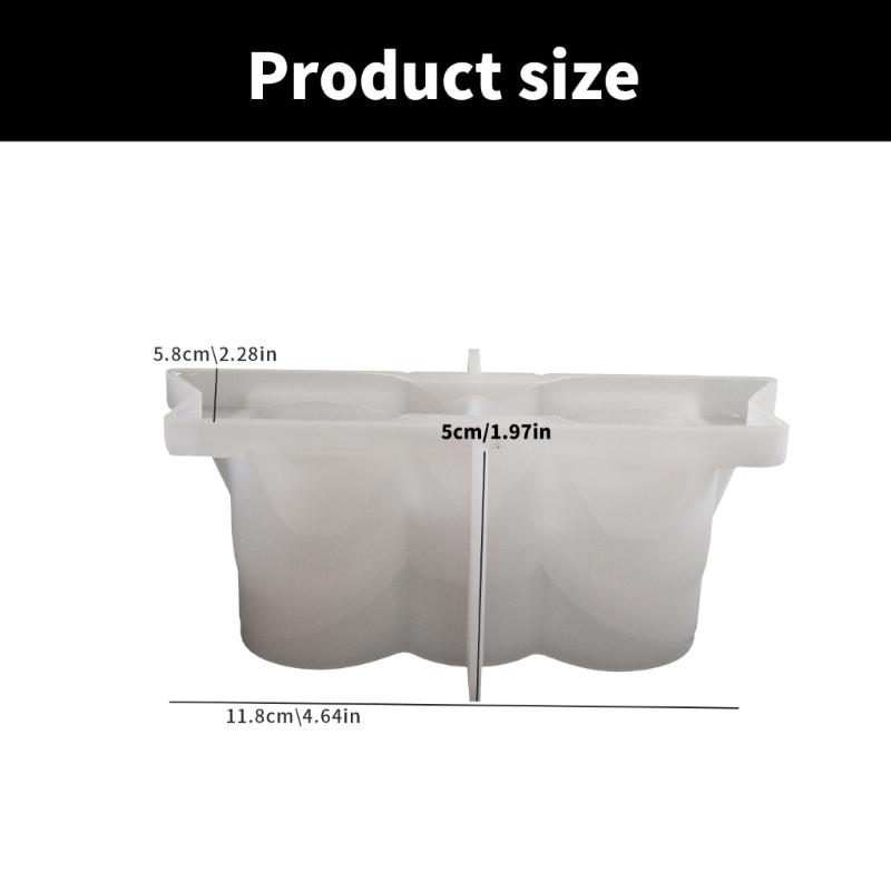 DIY Candle Holders Silicone Mold Artistic Silicone Bowknot Shape Mold For Elegant Candle Holders And Celebrations