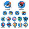Insect Animals Model Set Building Blocks Toy Assembly Bee Dragonfly Mantis Bricks Toy Interesting Animal Ornaments For Kids Gift