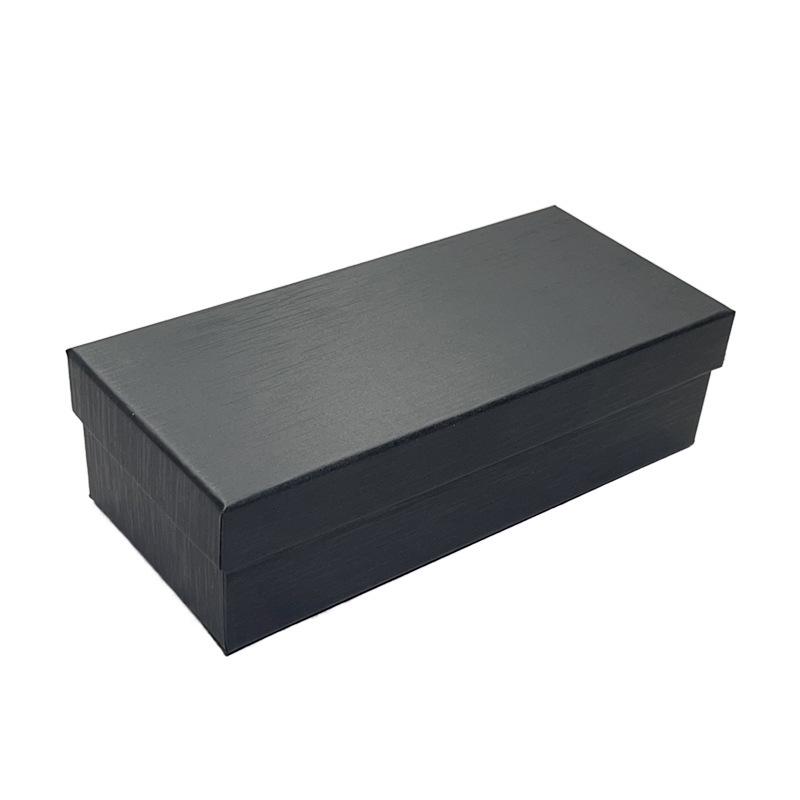 Estuche Duradero Antipresión para Gafas con Tapa Superior e Inferior y Paño de Limpieza - Logo Personalizable Disponible