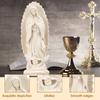 Nostra Signora Statua Religiosa Statuetta Vergine Maria Scultura in Resina Arte Religiosa per Arredamento Casa/Regalo Cattolico, Statua Madre Maria