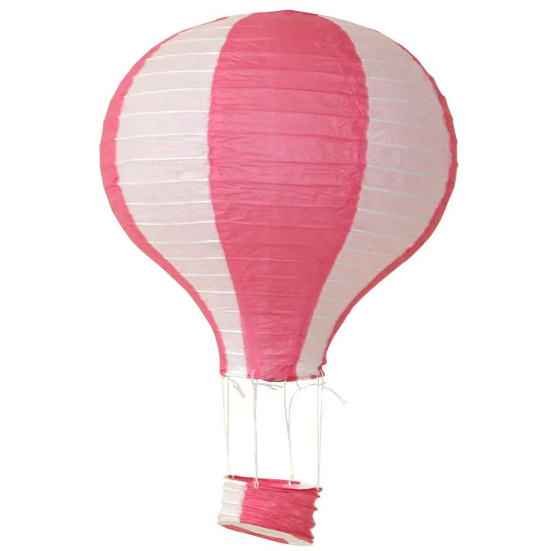 30cm Hot Air Balloon Park Amusement Park Shopping Mall Kindergarten Decoration Paper Lanterns Wedding Outdoor Folding Decoration