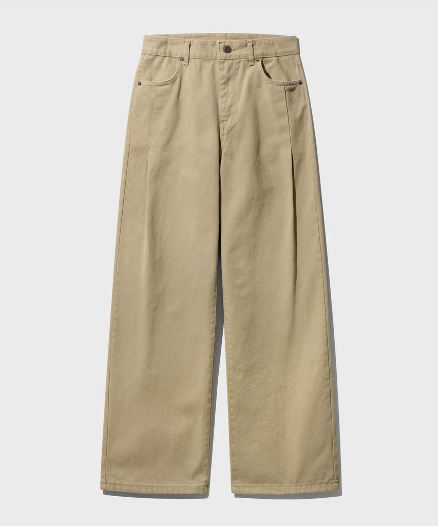 WV PROJECT Leadline Cotton Pants Beige Jnlp7760