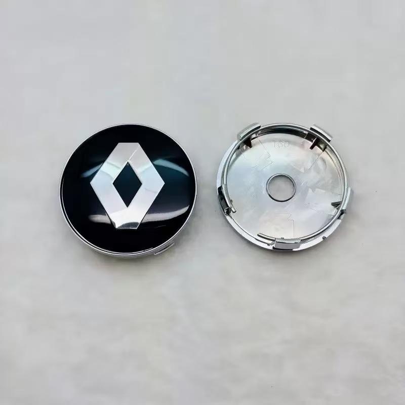 

For Renault Clio Laguna 2 Megane 2 3 Duster Logan Captur 4Pcs 60mm Car Wheel Center Hup Caps Wheel Cover Accessories 4pcs&60mm