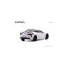 CARNEL 1/64 Lexus LC500 AVIATION 2021 White Nova Glass Flake (Finished Model) CN640043