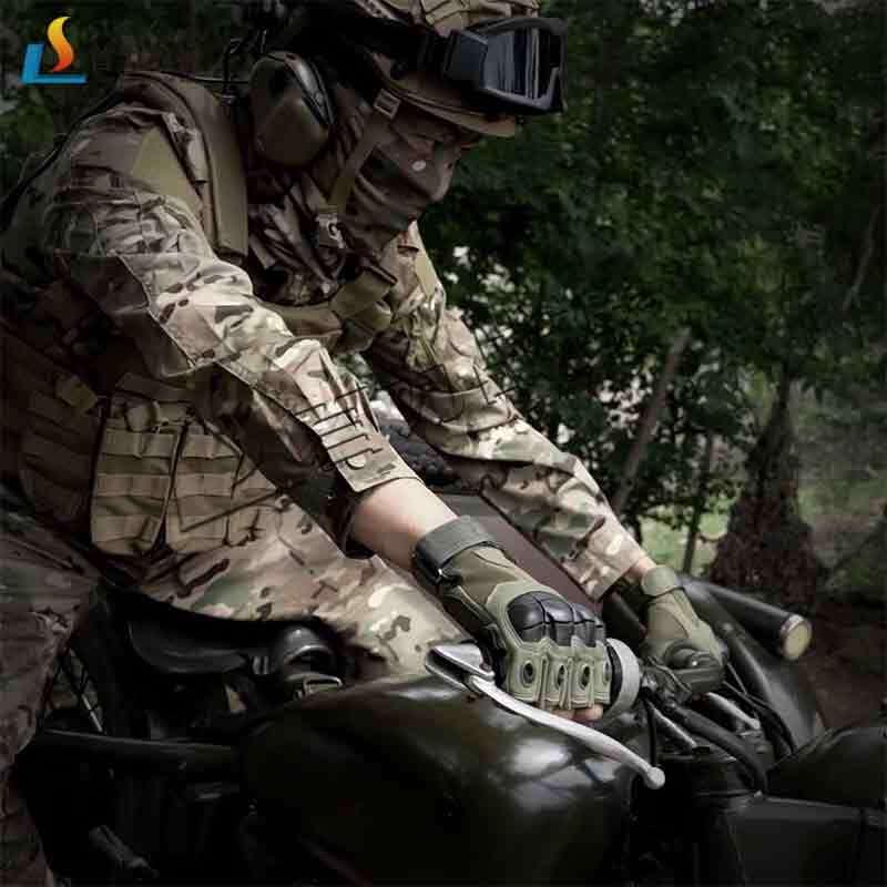 Shoulizhanshen Tactical Half-Finger Gloves