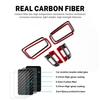 Carbon Fiber Style Air Outlet Trim for Toyota RAV4 XA50 2019-2025 LHD RHD Interior Sticker