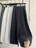 Koreanische High-Waist Straight-Leg Frühjahrs-Freizeithosen für Damen