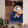 Detective Conan Japanese Printed Large Wall Tapestry Hanging Tarot Hippie Wall Rugs Dorm Art Home Decor