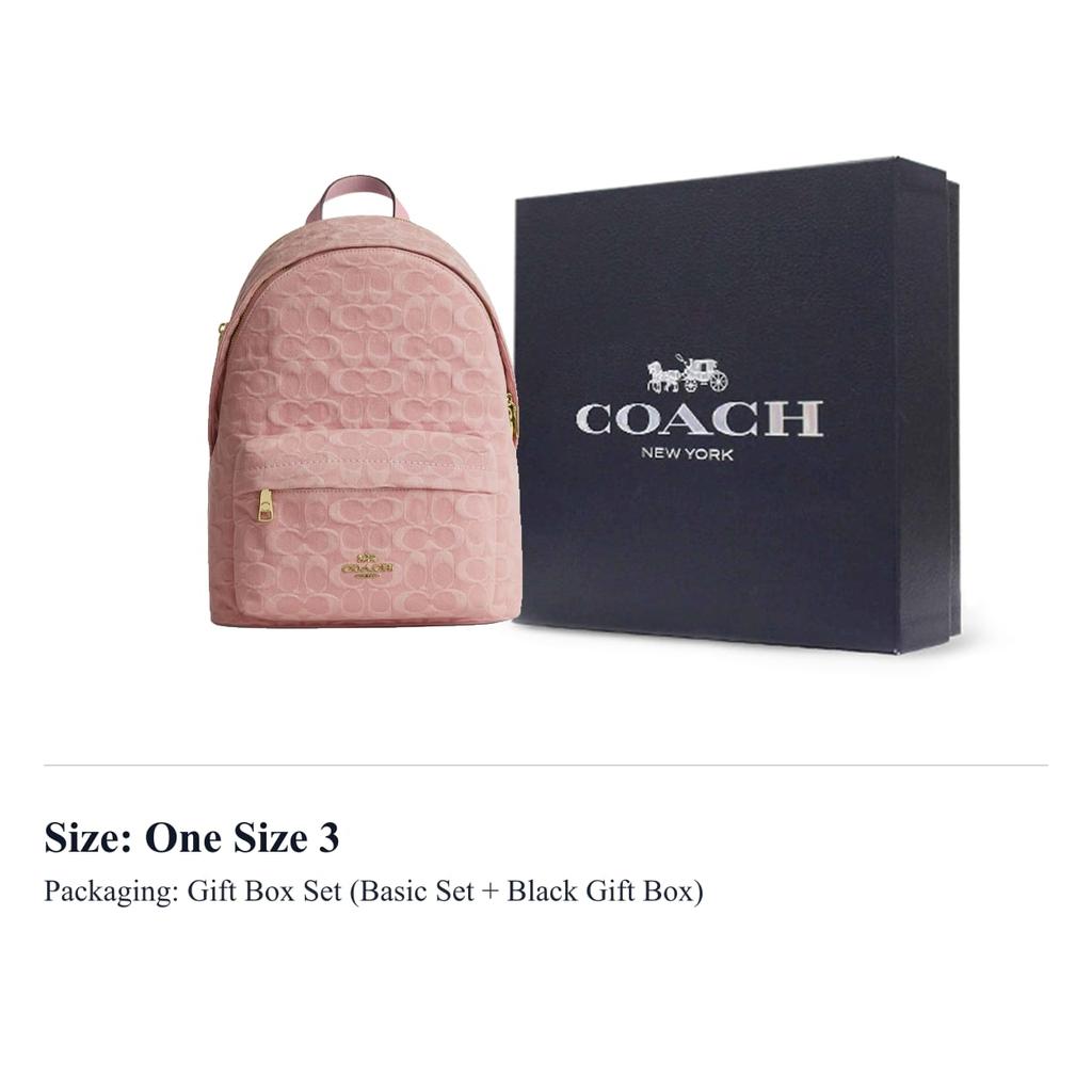 COACH Taylor Fabric Backpack Small Women's Light Pink CER70-IMNH1