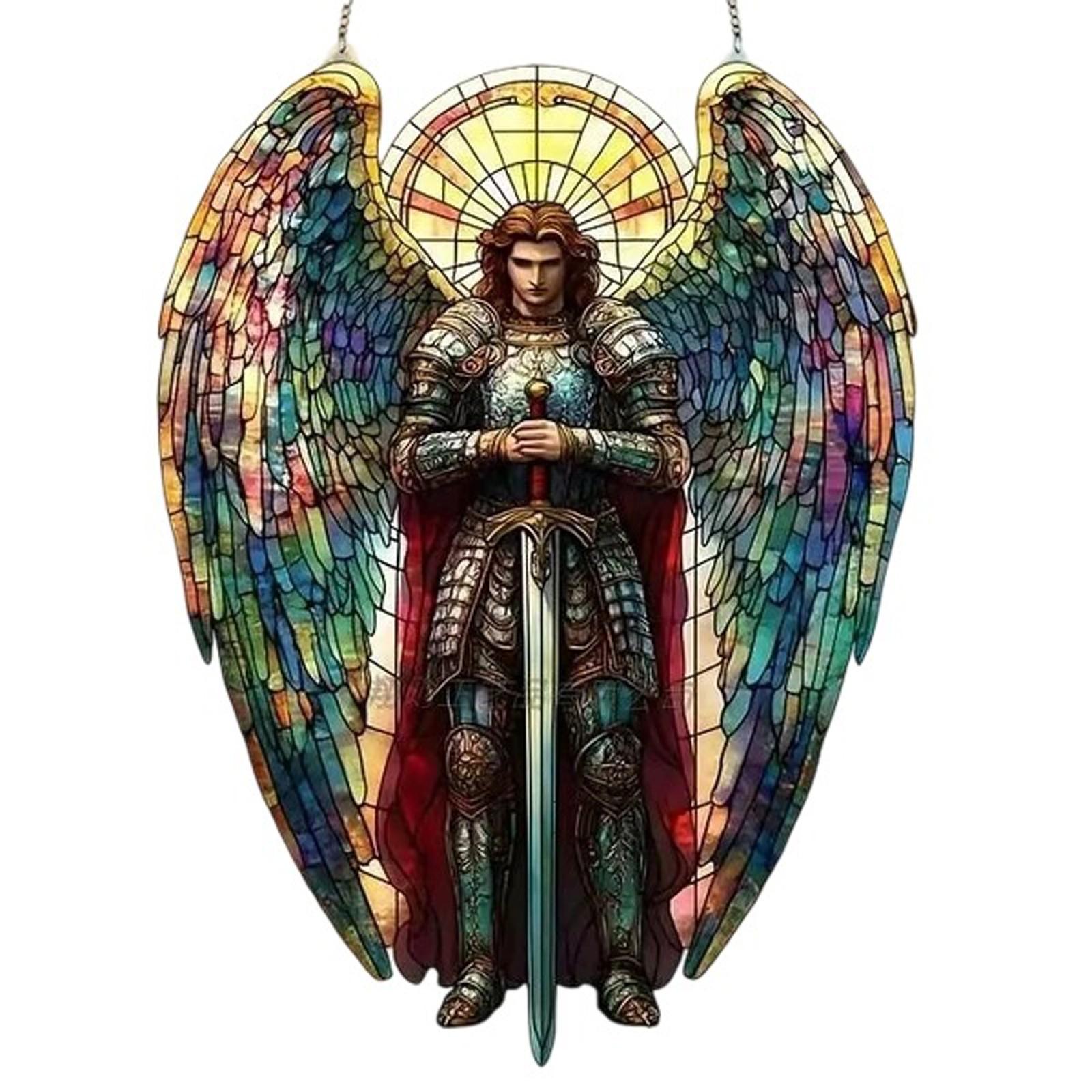 

Colorful Art DecorationA Meaningful And Graceful Decoration That Enhances The Atmosphere In Any RoomAcrylic Decoration, Elegant Religious Gift One Size