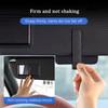 BTQNM1 For Kia Morning Picanto Rio XCeed Soul Cerato Venga Cadenza K9 Seltos Telluride Niro Car Sun Visor Card Bag Ticket Storage Bag