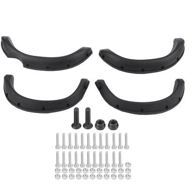 RC Car Rubber Wheels Fender Flares for Tamiya TF2 110 Scale Remote Control Crawler