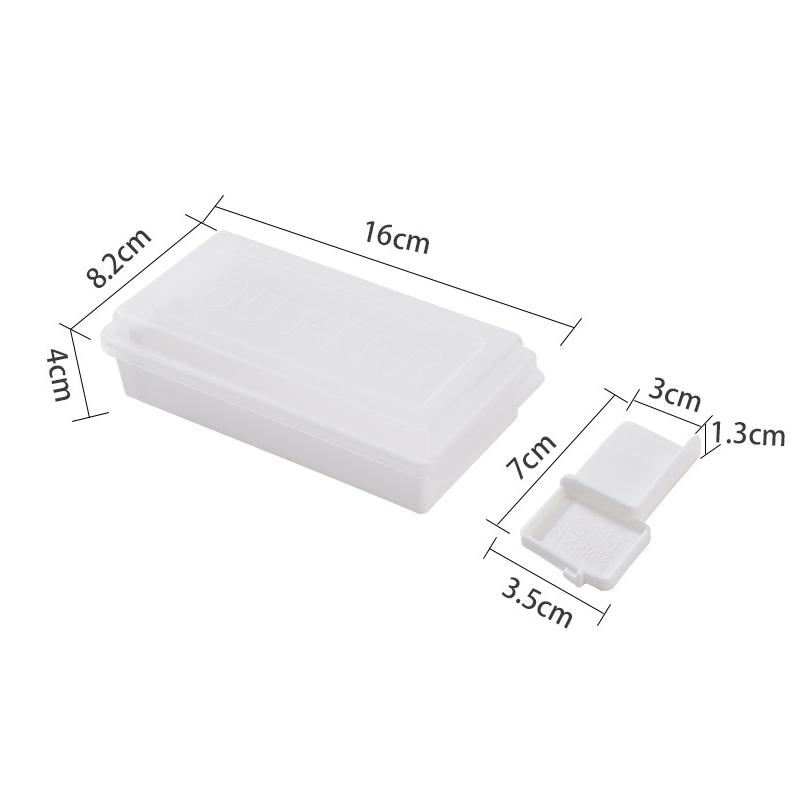 

Масленка с крышкой, коробка для хранения свежего масла с резаком, настольная коробка для масла для хранения в холодильнике дома Quantitative Butter