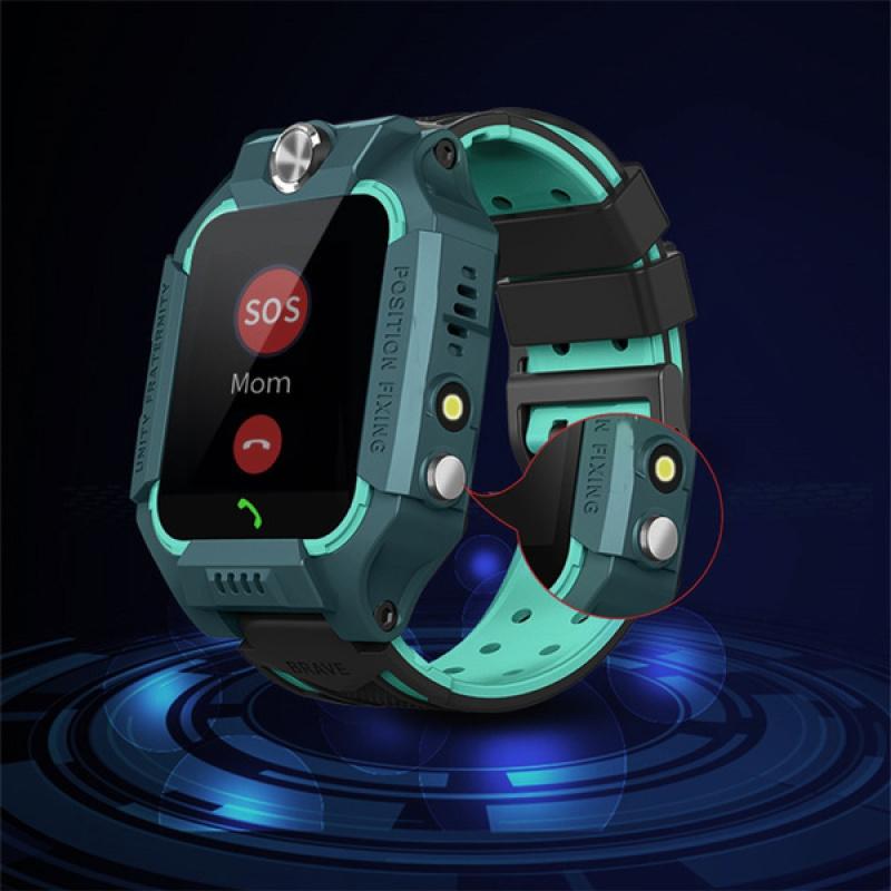 Children Smart Watch Temperature Measurement Anti-lost LBS Tracker For SOS Call Silicone Smartwatch Waterproof