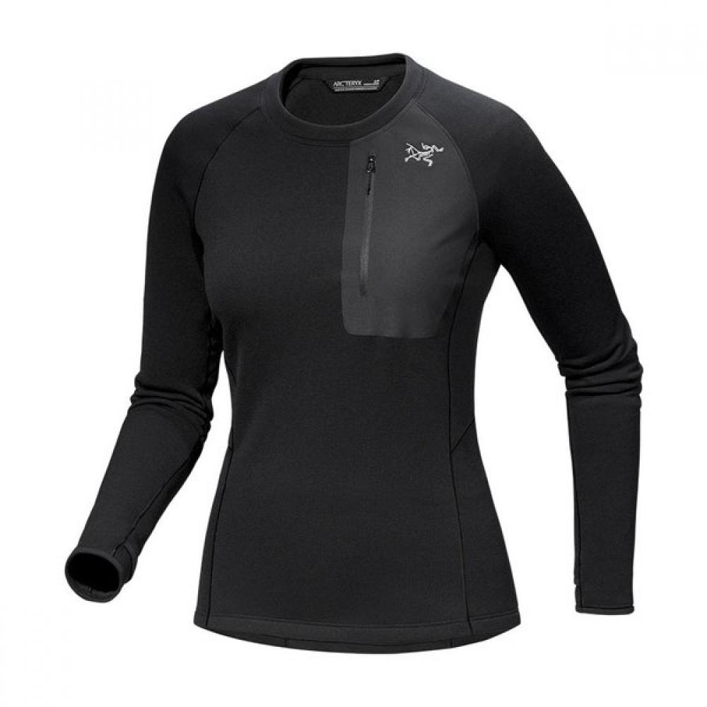 Arc Teryx Fw25 Women S Kyanite baSe Layer Crew Neck MIDNIGHT FROST/XS