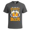 In Case of Accident My Blood Funny Party Mens Tshirt Novelty Gift Tee Top