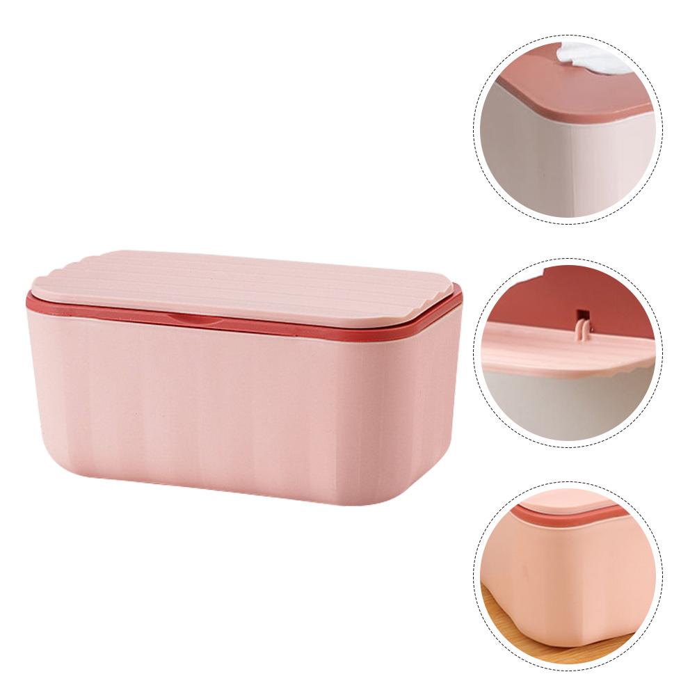 

Креативная коробка для салфеток, диспенсер для бумажных полотенец, держатель для салфеток, держатели для хранения, прямоугольный декор для рабочего стола автомобиля розовый