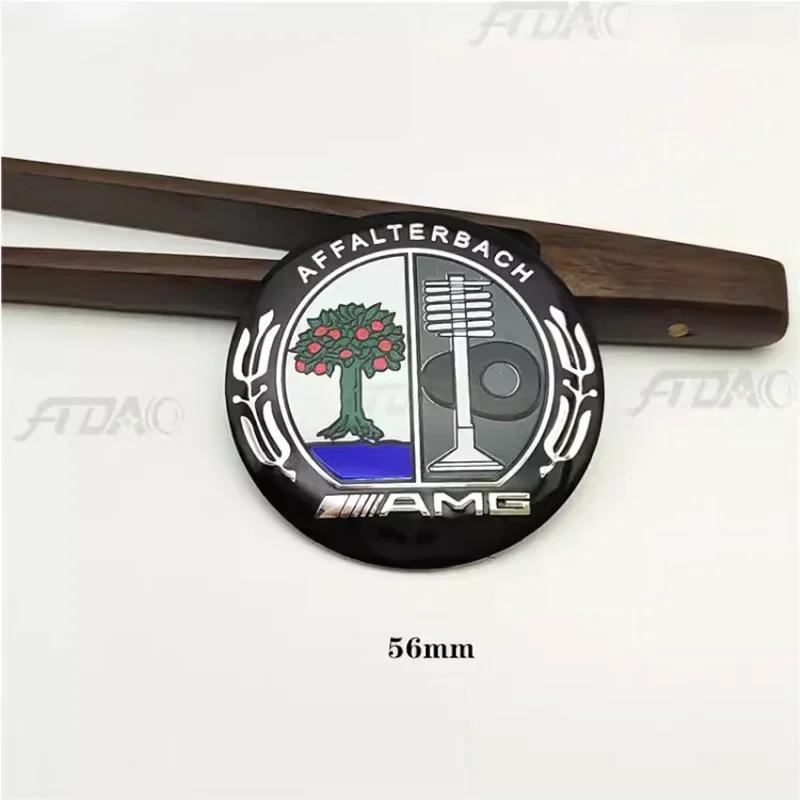 4Pcs 56mm Car Wheel Center Hub Cap Sticker Accessories Mercedes Benz AMG W204 GLC CLA Brabus Smart Maybach W205 W203 W206