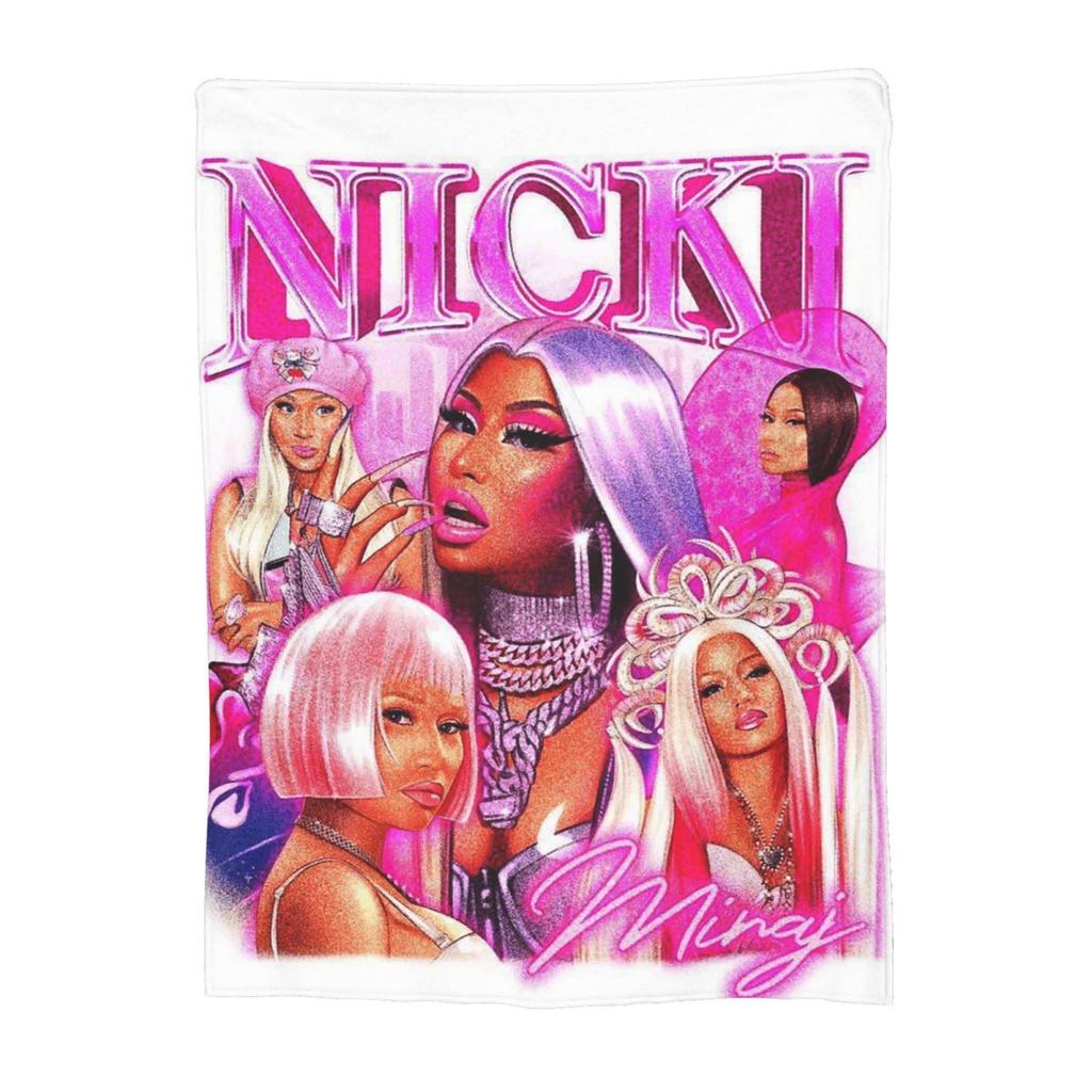 Nicki Minaj Blankets Fleece Sofa Throw Blanket Warm Throw Blankets for Couch Bedding Outdoor Throws Bedspread Quilt