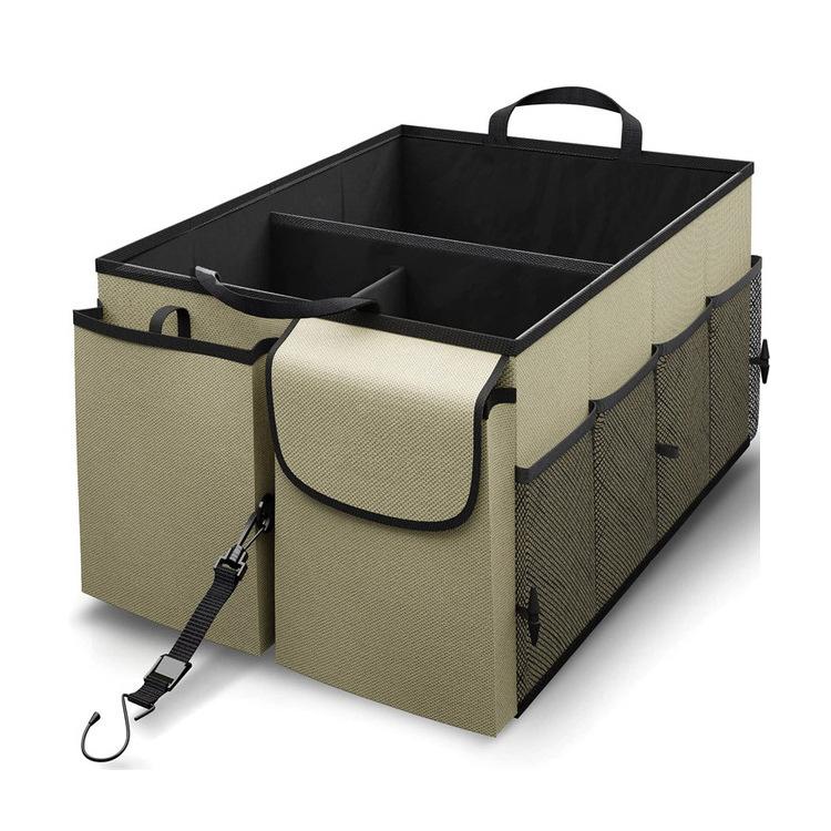 Oxford cloth car storage box, foldable car storage box, practical storage box 58x43x27cm дубильная кора