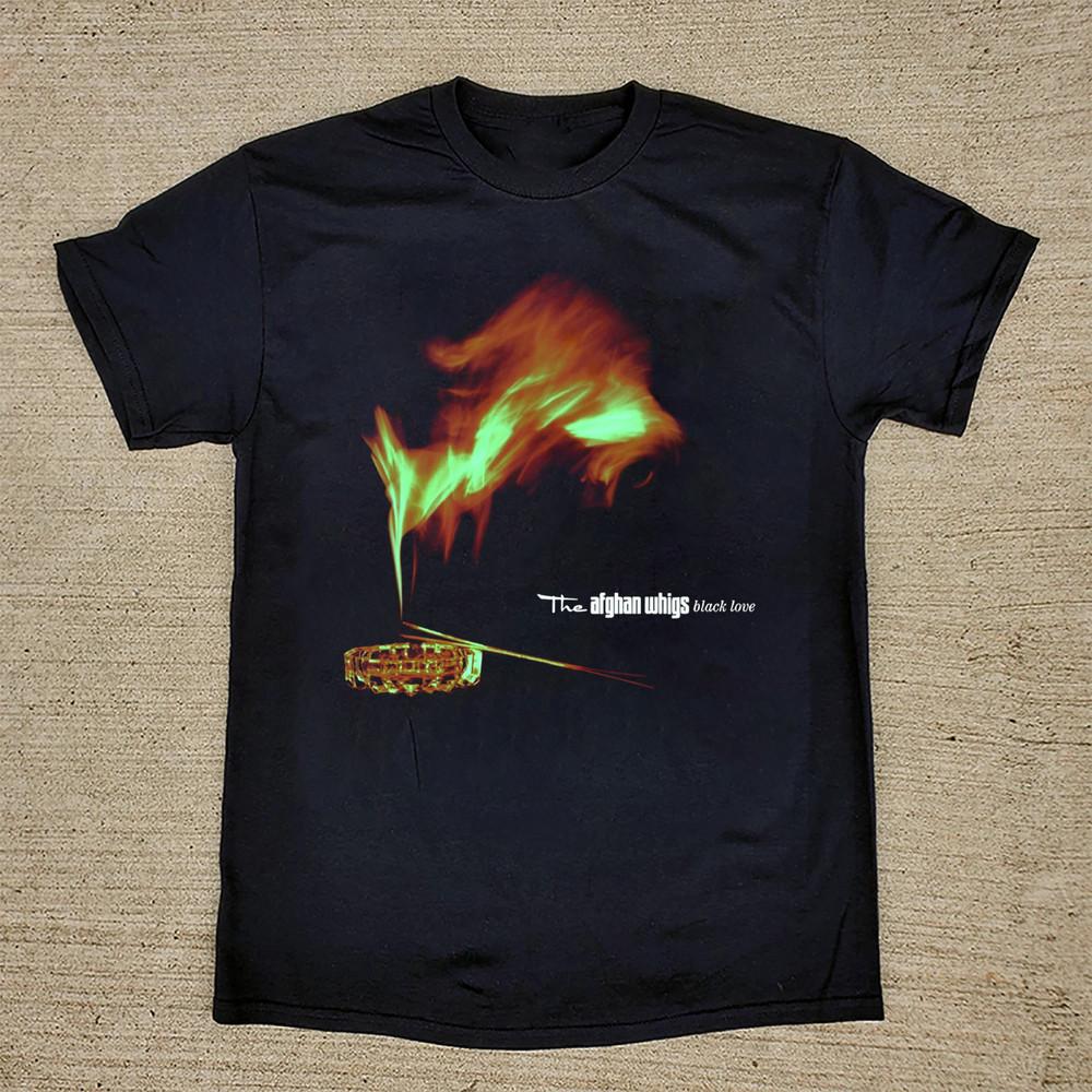 

Black Love Afghan Whigs Black Cotton T Shirt Full size S5XL Unisex MI623 Unisex T-Shirt M