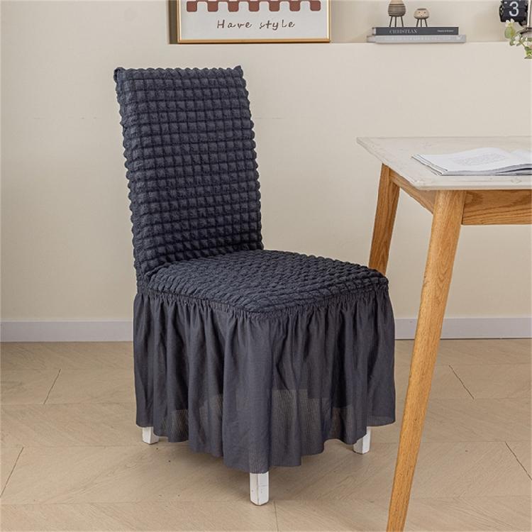 Stretch Chair Cover Folding Chair Skirt for Dining Room Kitchen Banquet Home