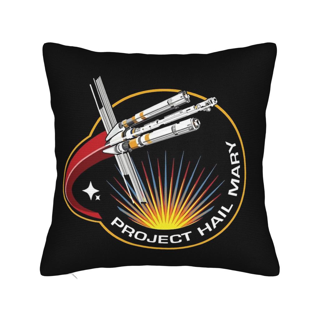 Project Hail Mary Rocky You Sleep I Watch Pillowcase Polyester Cushion Cover Gift Throw Pillow Case Cover Seater Zippered