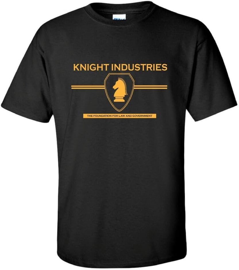 Knight Industries Knight Rider 80s TV Show Men T Shirt XL