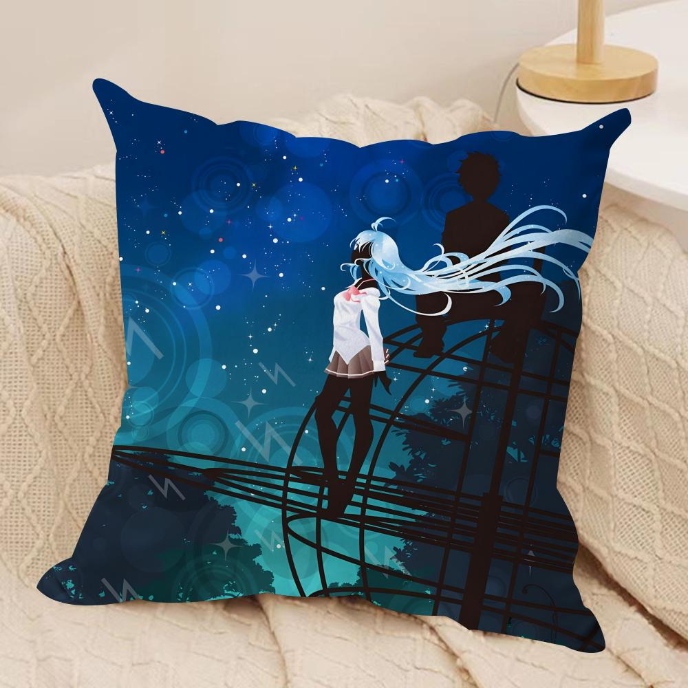 

Denpa Onna to Seishun Otoko Наволочка Мягкая Плюшевая Подушка-Плед Чехол для Подушки Двусторонний Уютный Диван Домашний Декор 30x30cm