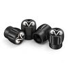 4 Stück Legierung Auto Rad Reifen Ventilschaftkappen Abdeckung für Dodge DURANGO AVENGER CALIBER CARAVAN Challenger CHARGER RAM SRT SXT Viper PP2