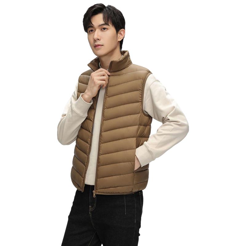 Men's Lightweight Duck Down Vest - 2026 Winter Casual Warm Waistcoat
