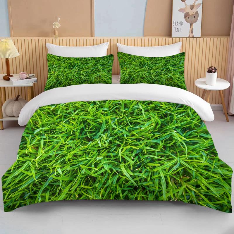 

Постельное белье Nature s Meadow, комплект из 3 предметов, размер кинг, комплект постельного белья для двуспальной кровати из микрофибры или полиэстера, комплект для спальни EU single(135x200cm)