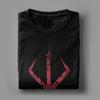 Men's Anime Brand Of Sacrifice Symbol T Shirt 100% Cotton Tops Vintage Short Sleeve Round Collar Tees Unique T-Shirts