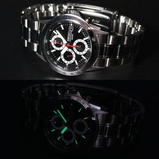 SEIKO wristwatch reverse import overseas model SND371PC mens