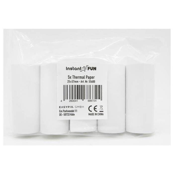 Easypix InstantFUN Papier Thermique Instantané