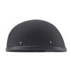 1x Matte Black Lightest Motorcycle Flat Dot Beanie Helmet Half Helmet Cap M Size