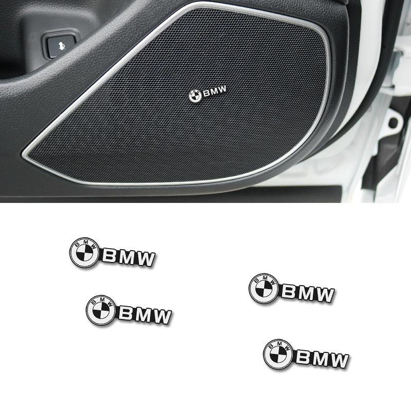 3D Car Audio Stereo Speaker Badge Sticker Decal Accessories For BMW X1 X2 X3 X5 X4 X6 X7 iX3 F20 F10 F07 E70 E46 E90 E92 E60 E39