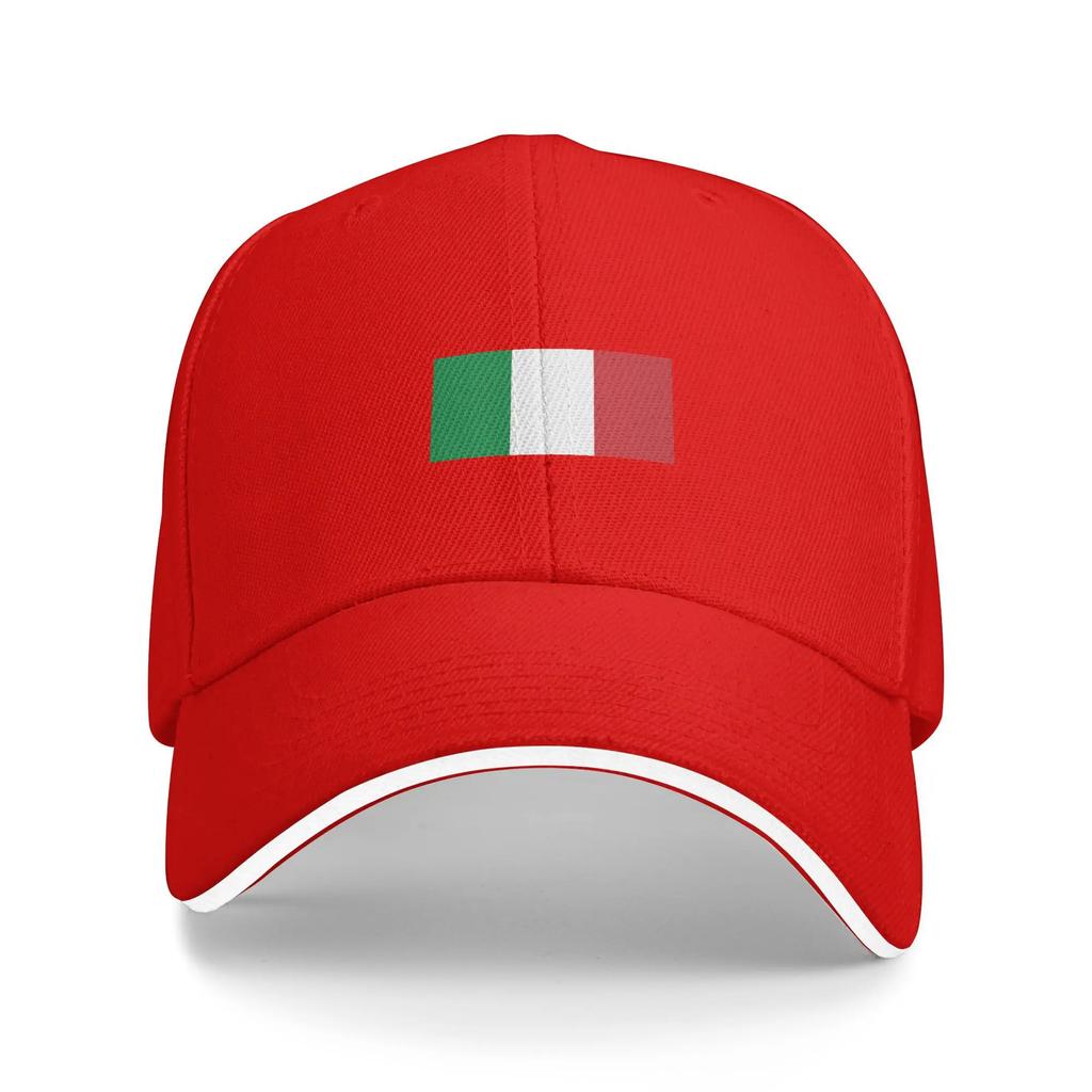Spring Casual Baseball Cap  Outdoor Sport Hip Hop Hats For Women Unisex High Quality  Italia Flag  Classic Baseball Caps