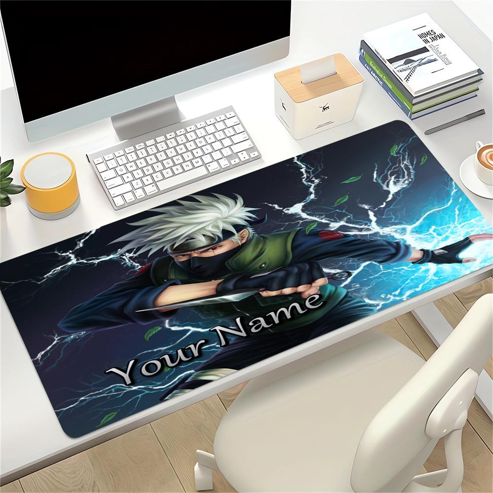 Custom Warrior Pose Large Gaming Mouse Pad Nonslip Rubber Base Waterproof Desk Mat For Office Pc Laptop