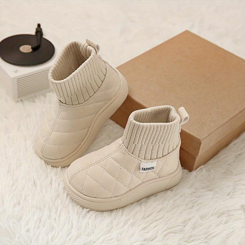 

Модные минималистичные ботильоны однотонные на скользкой подошве легкий верх из ПУ ткани ПВХ подошва круглый носок для мальчиков и девочек возраст до 21