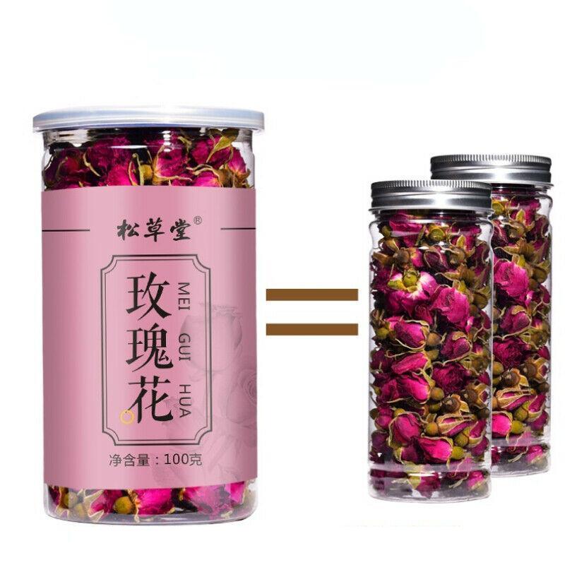 100g Gül Çayı Organik Sağlıklı Bitki Çiçek Çayı Konserve Ping Yin Mei Gui Cha Çayı