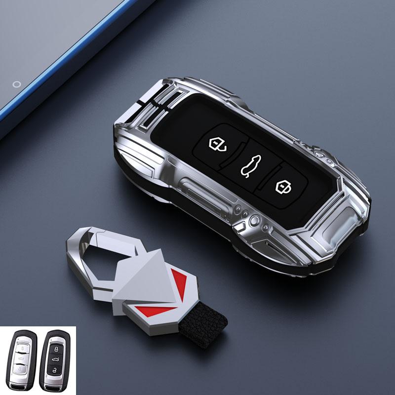 

Zinc Alloy Car Case Key Cover Holder For Geely Emgrand 7 GX3 Atlas GS NL3 Gili Emgrand 7 EX7 GT GC9 Protector Accessories