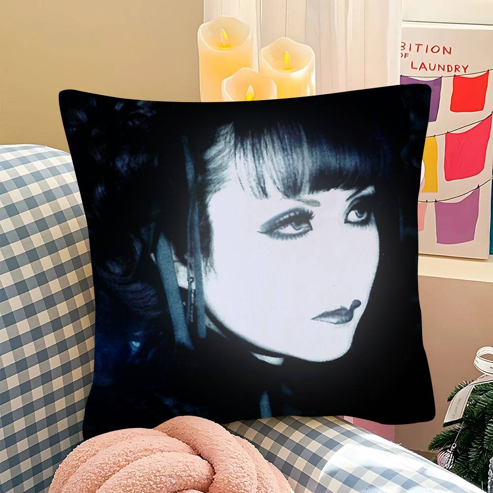 1Pc V-Visuals R-Rocks Band Malices Mizesr Pillow Case Fashion Square Pillowcase Bedroom Sofa Room Ins Decoration Leisure