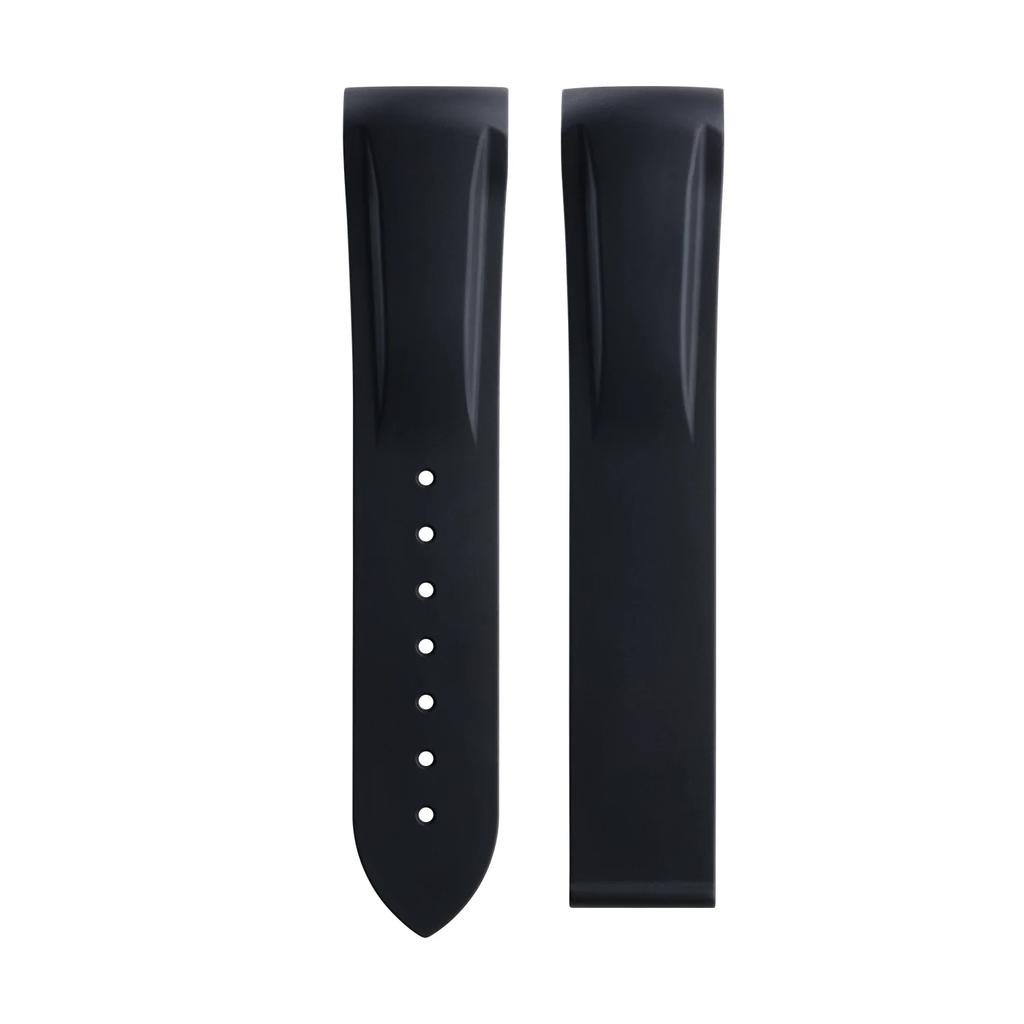 Fluororubber Rubber Watchband 19mm 20mm 21mm 22mm For Longines HydroConquest L3 GMT Pioneer Zulu Time Watch Band Bracelets