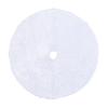 Christmas Tree Skirt 36/48/60 Inches White Christmas Tree Skirt Soft Fluffy Faux Fur Tree Skirt for Merry Christmas Party Supplies