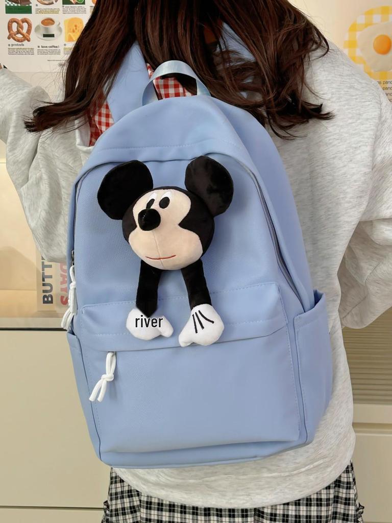 Mickey 2025 Large Capacity Backpack for Junior High, High School, and University Students